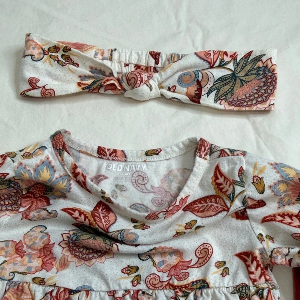 Old Navy Kids Mix & Match Outfit Set with Floral Tops, Overalls and Denim Shorts
